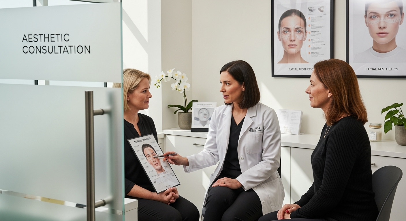 aesthetic consultation meeting