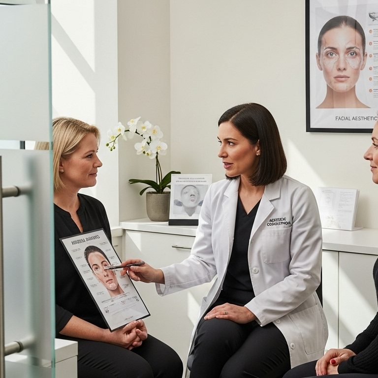 aesthetic consultation meeting